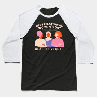 International Womens Day March 8 2020 Baseball T-Shirt